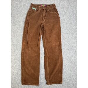 Empyre Tori Brown Corduroy Wide Leg Pants Womens Size 1 High Waisted